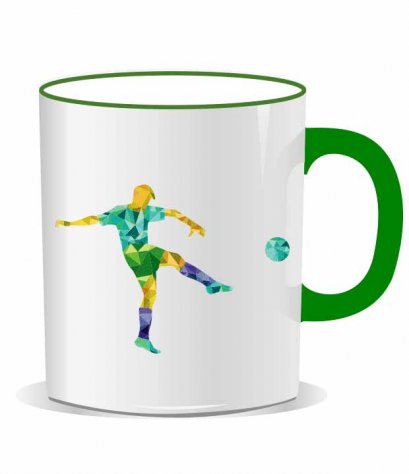 แก้วเซรามิค Footballer coffee mug